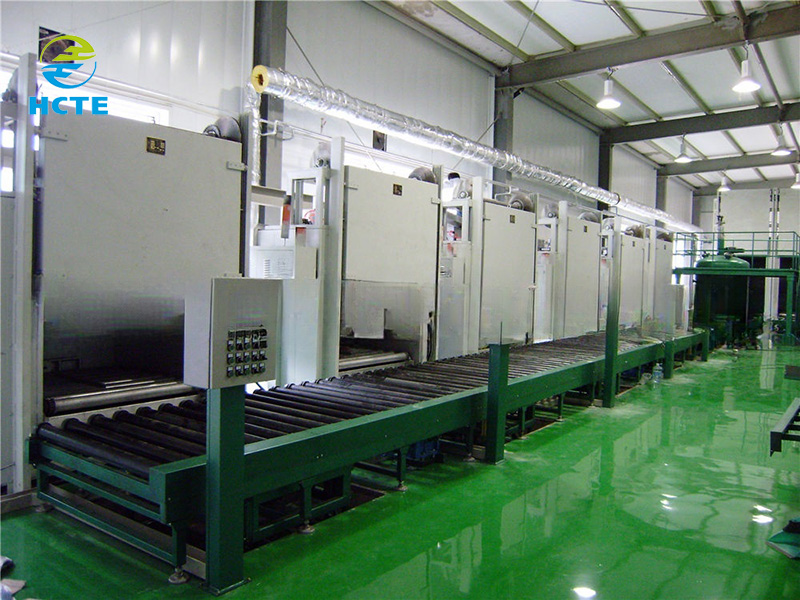 Production of iron core reactor by static mixing casting