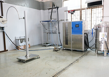 مشروع نظام اختبار مقاومة الماء IPX1 ~ 8 في المكسيك